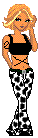 Blonde Animal Print