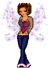 Animated Brunette Faerie